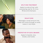 Rosemary Mint Hair Oil for Strength & Scalp Care