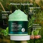 Rosemary Scalp Scrub for Deep Clean & Buildup Removal