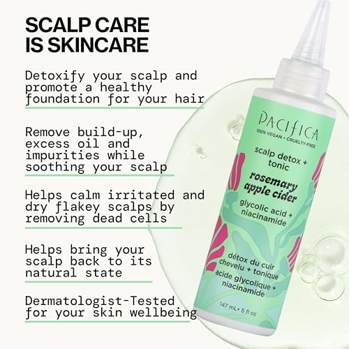 Pacifica Scalp Detox Tonic Rosemary Apple Cider