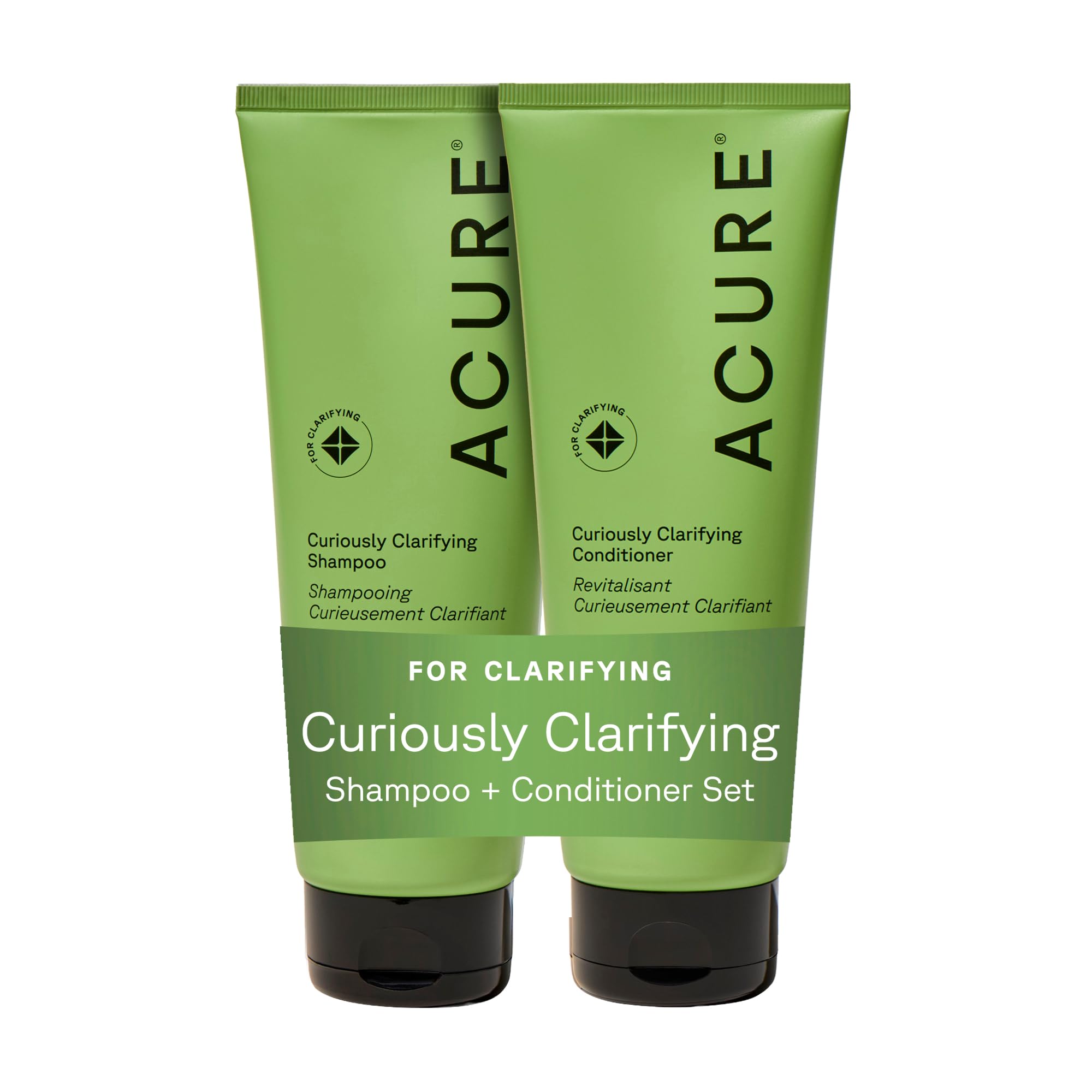 Clarifying Shampoo & Conditioner for Deep Clean