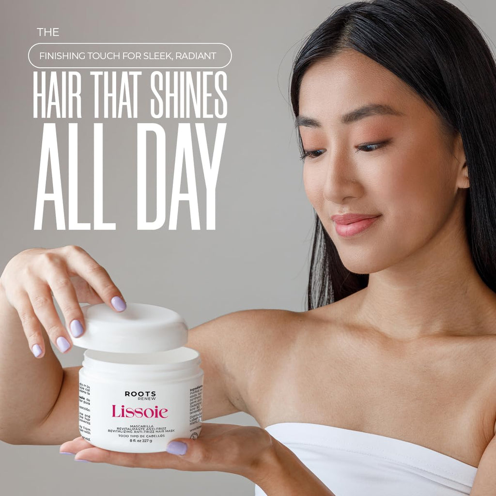 Anti-Frizz Hair Mask for Dry & Damaged Hair 8oz