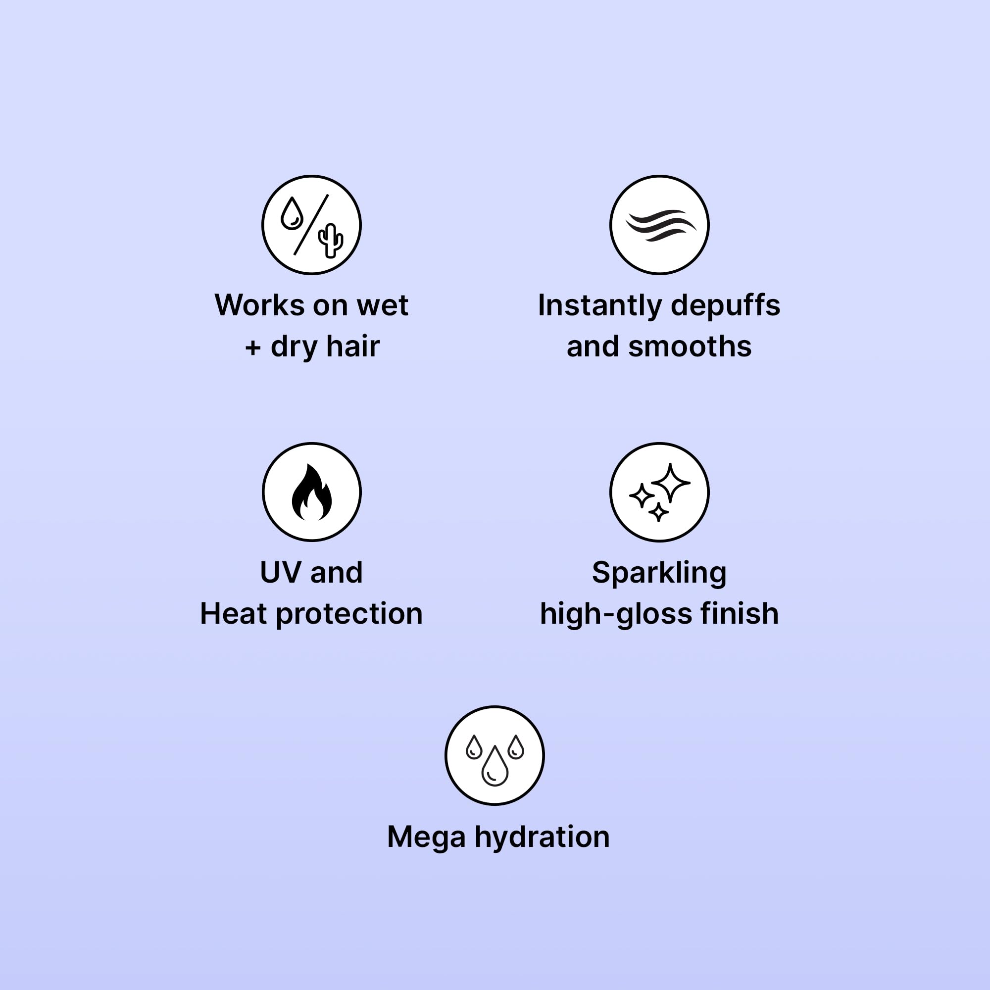 Anti-Frizz Styling Cream for Smooth & Silky Hair