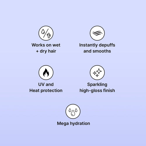 Anti-Frizz Styling Cream for Smooth & Silky Hair