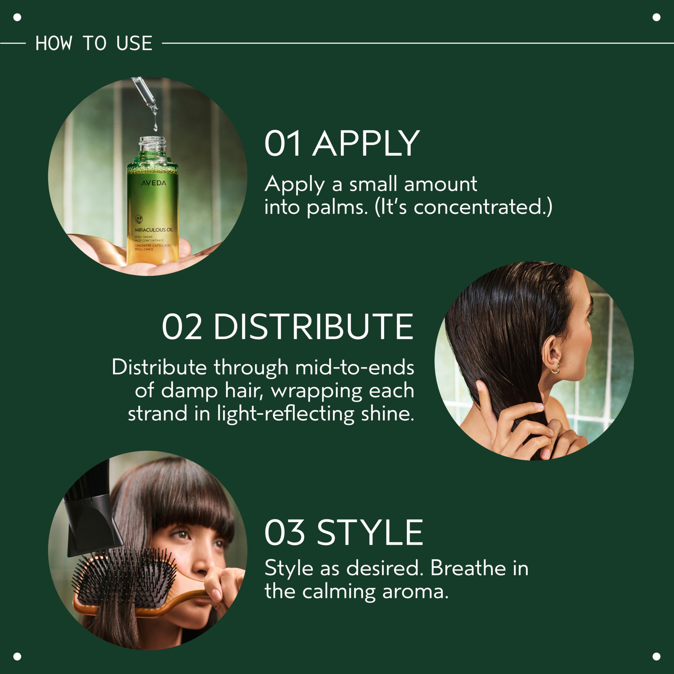 High-Shine Hair Oil for Frizz Control & Heat Care