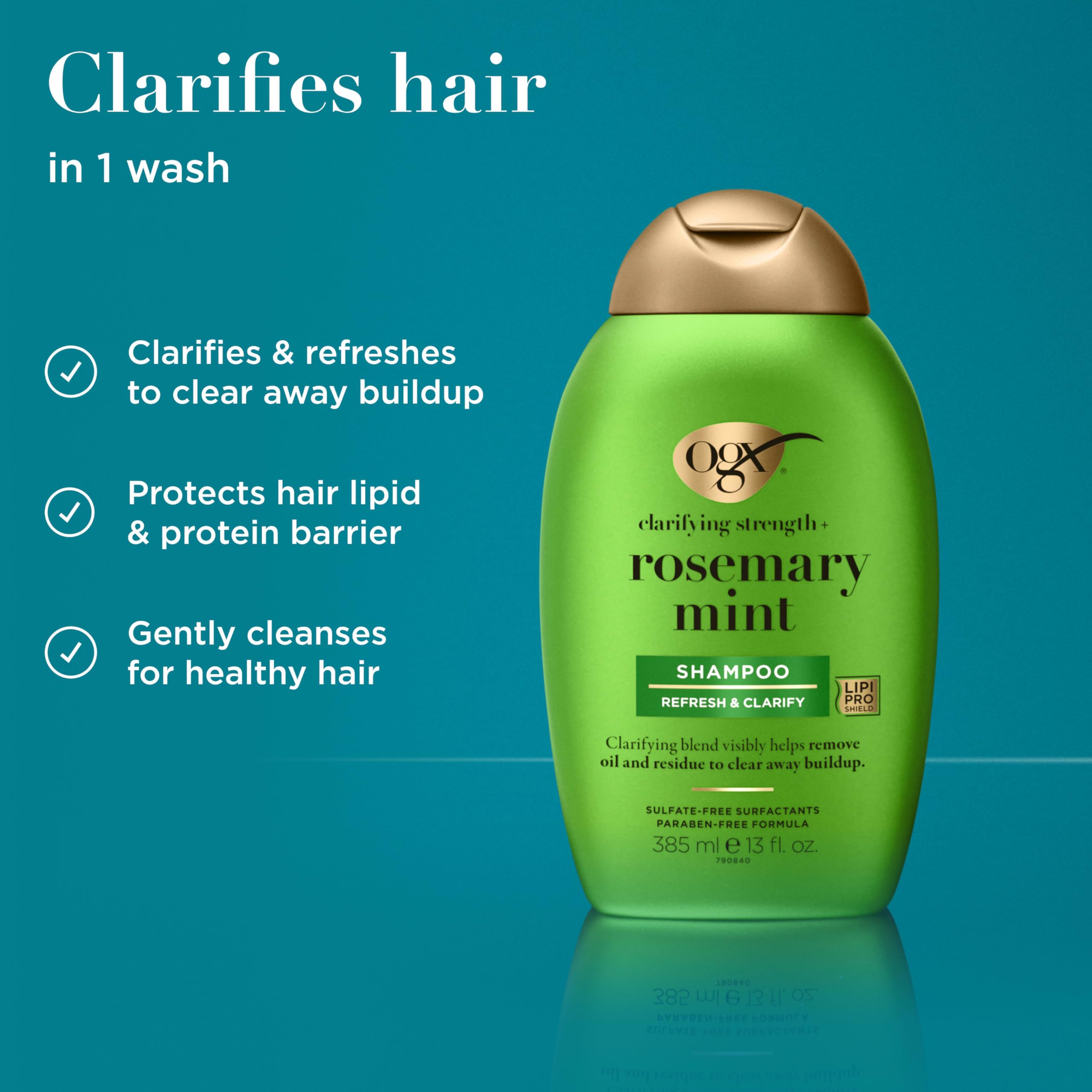 Rosemary Mint Clarifying Shampoo for Oily Hair
