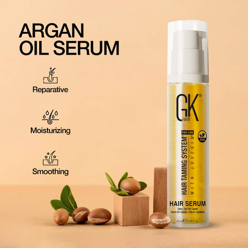 Argan Oil Anti-Frizz Hair Serum for Smooth Hair