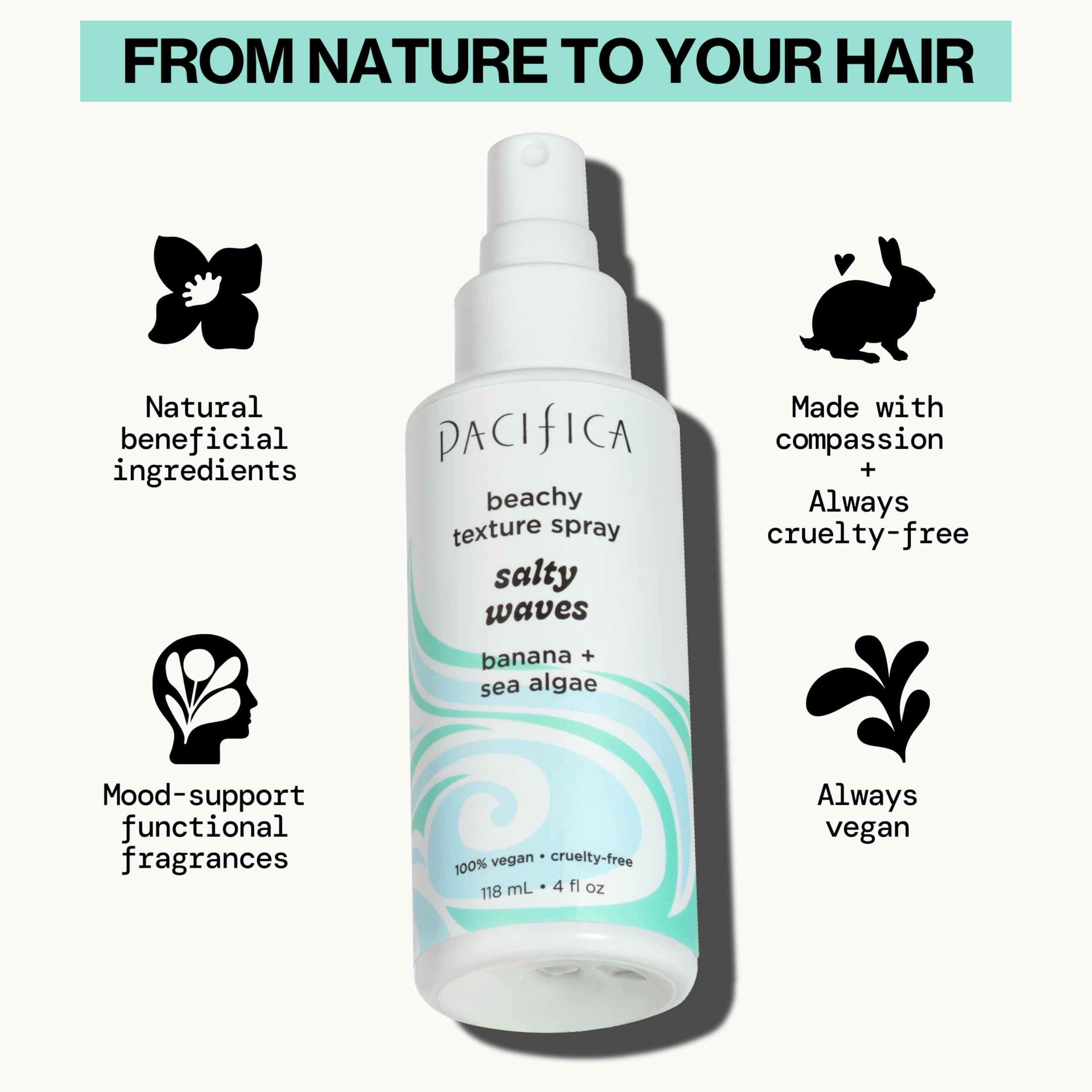 Pacifica Saltwater Hairspray