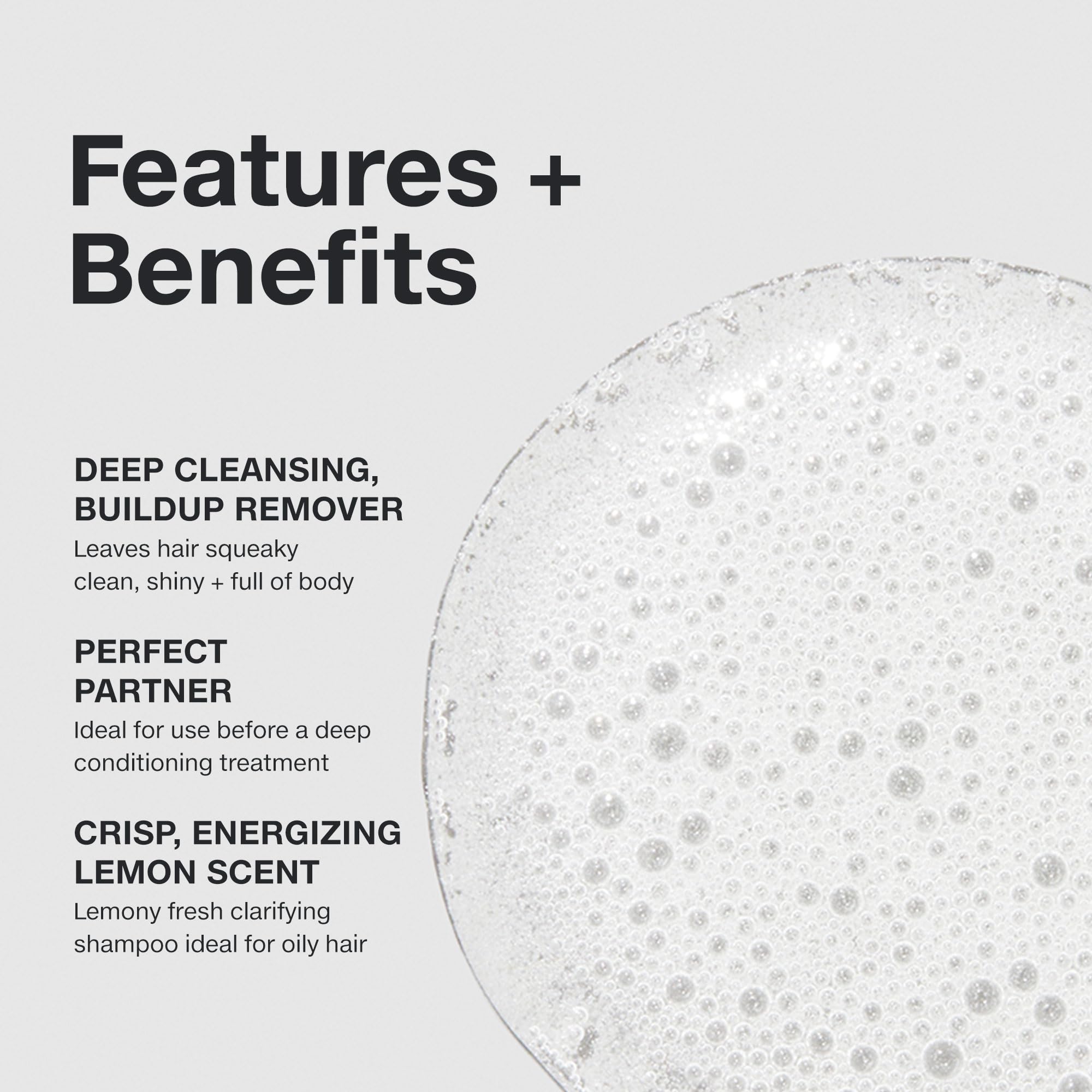 Deep Cleansing Clarifying Shampoo for Oily Hair