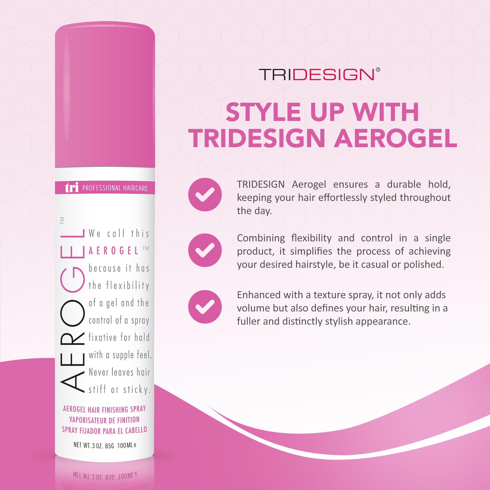 TRIDESIGN Aerogel Hairspray