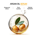 Argan Oil Anti-Frizz Hair Serum for Smooth Hair