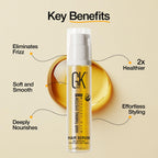 Argan Oil Anti-Frizz Hair Serum for Smooth Hair