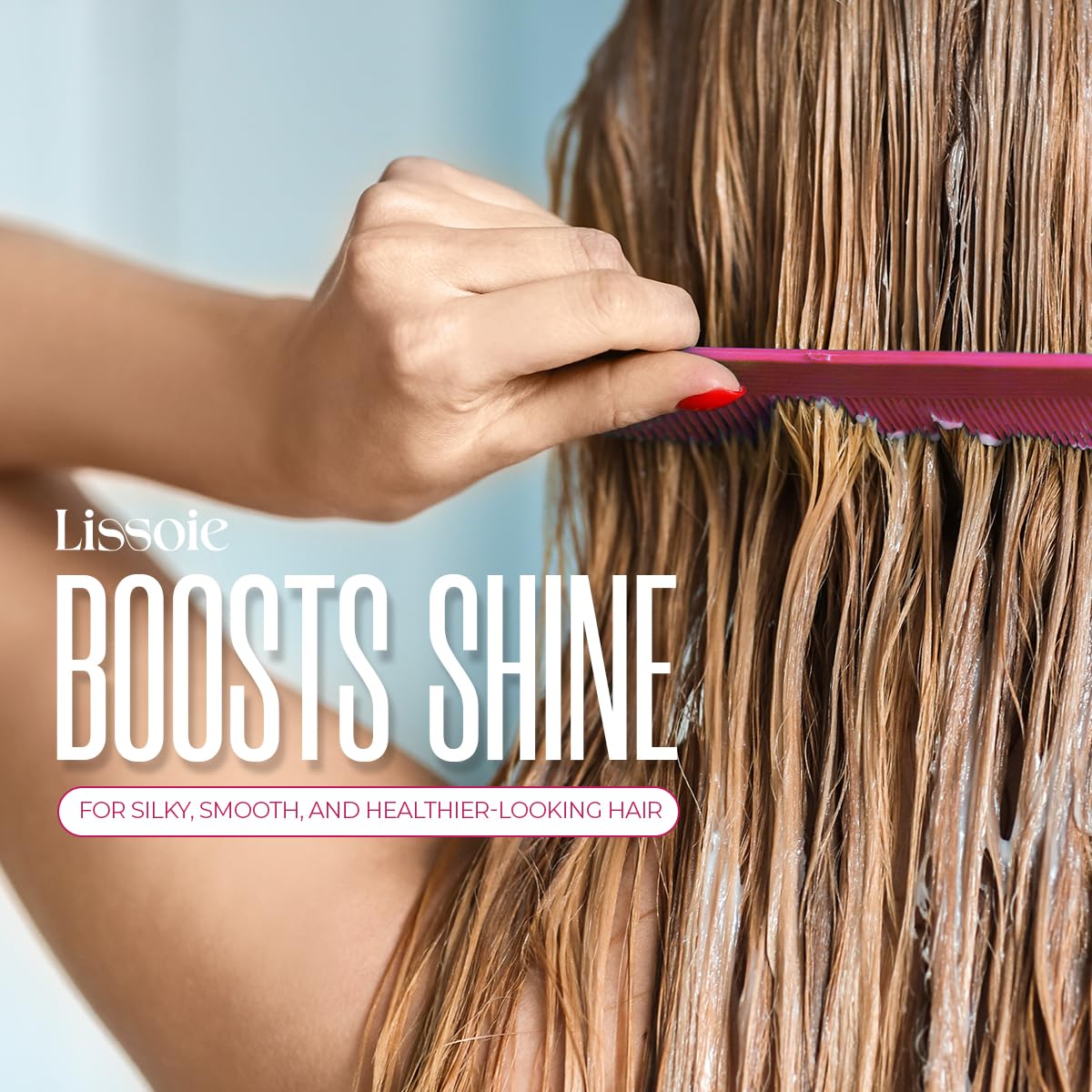 Anti-Frizz Hair Mask for Dry & Damaged Hair 8oz