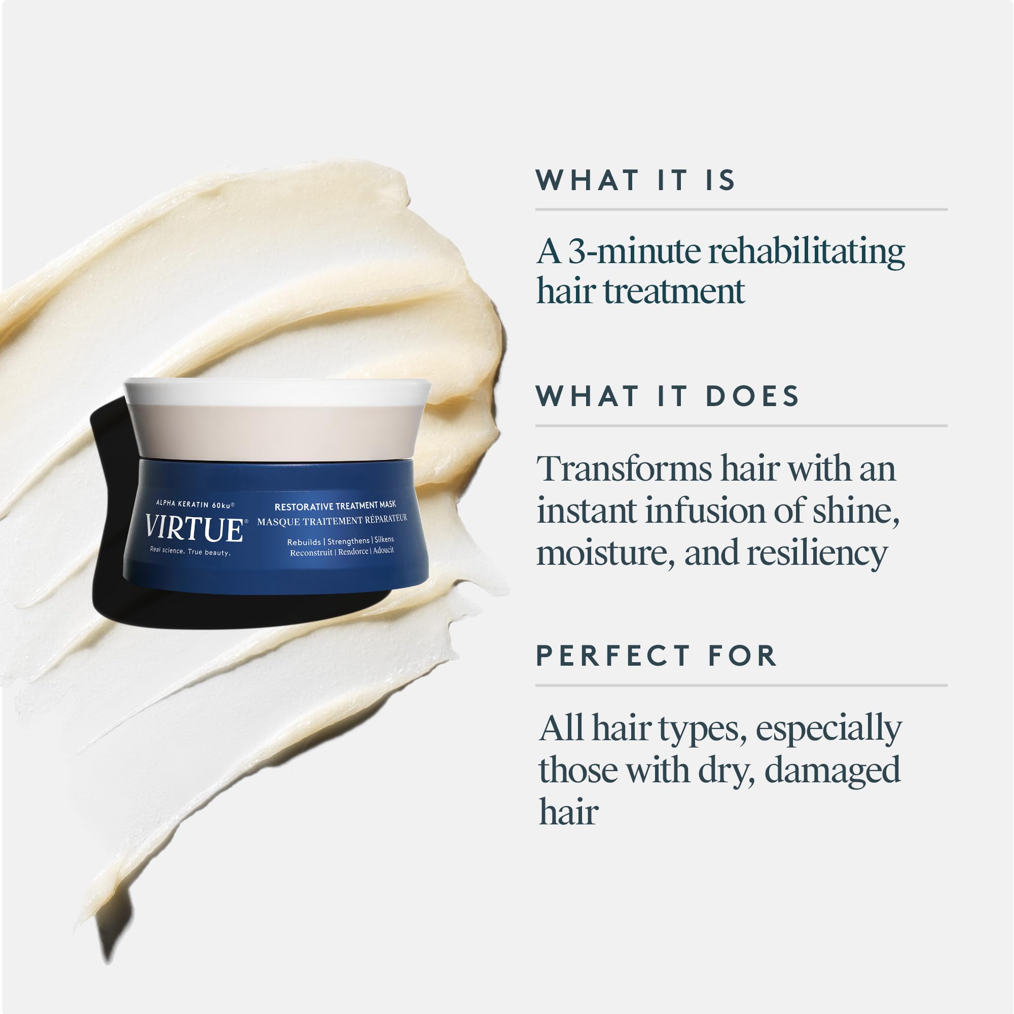 Restorative Hair Mask for Damaged & Weak Hair