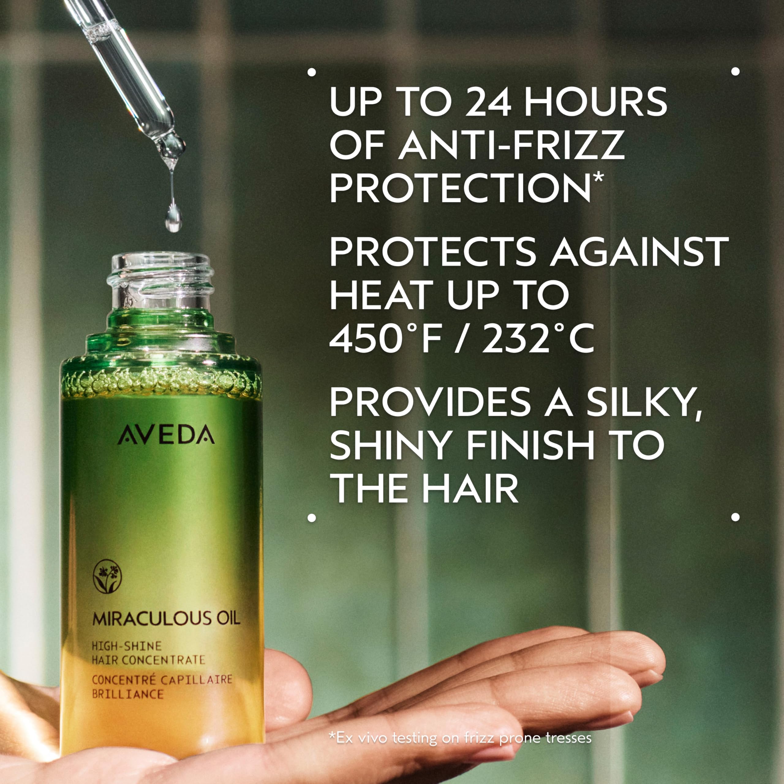 High-Shine Hair Oil for Frizz Control & Heat Care