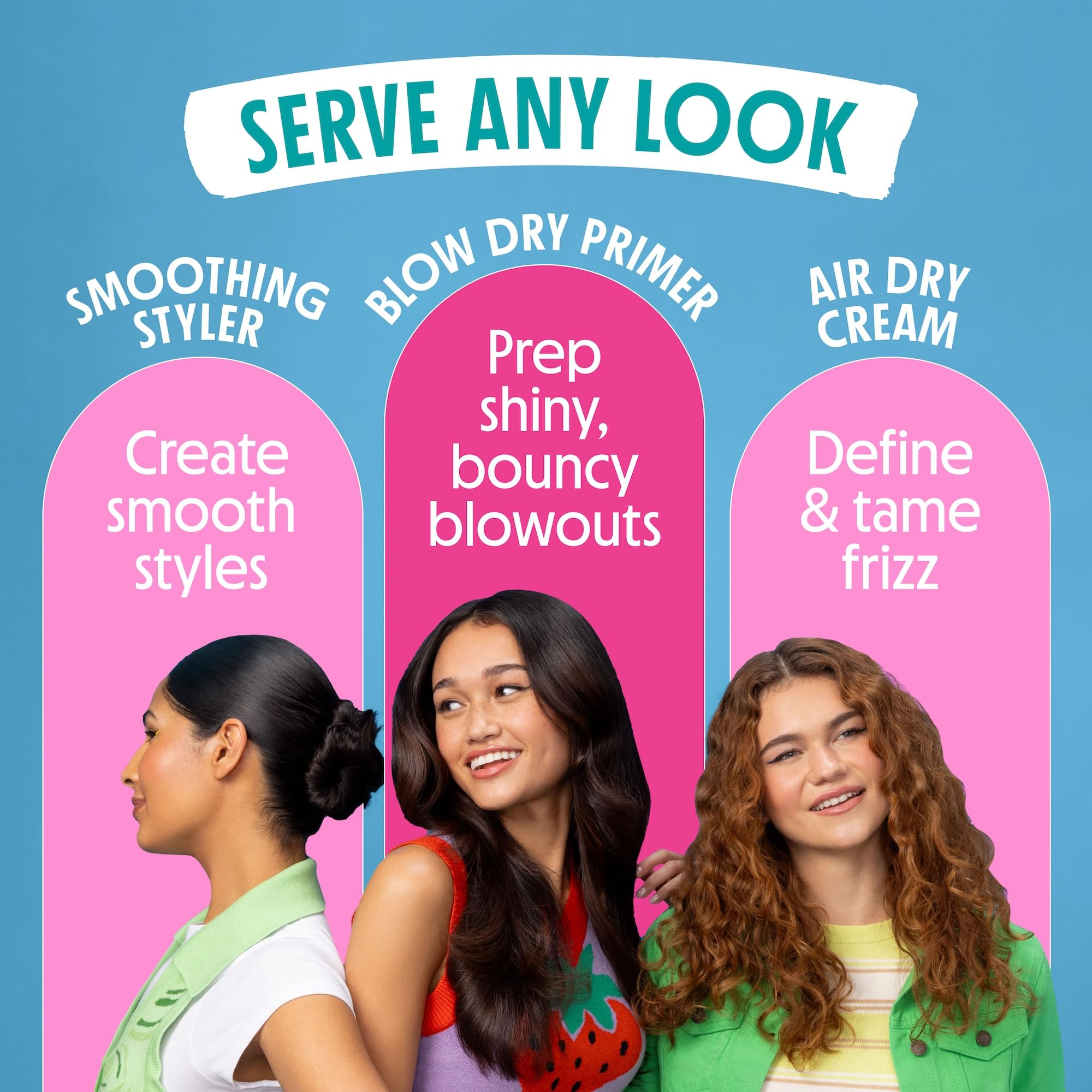 3-in-1 Styling Cream with UV Protection for All Hair