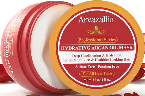 Argan Oil Hair Mask for Dry & Damaged Hair Care