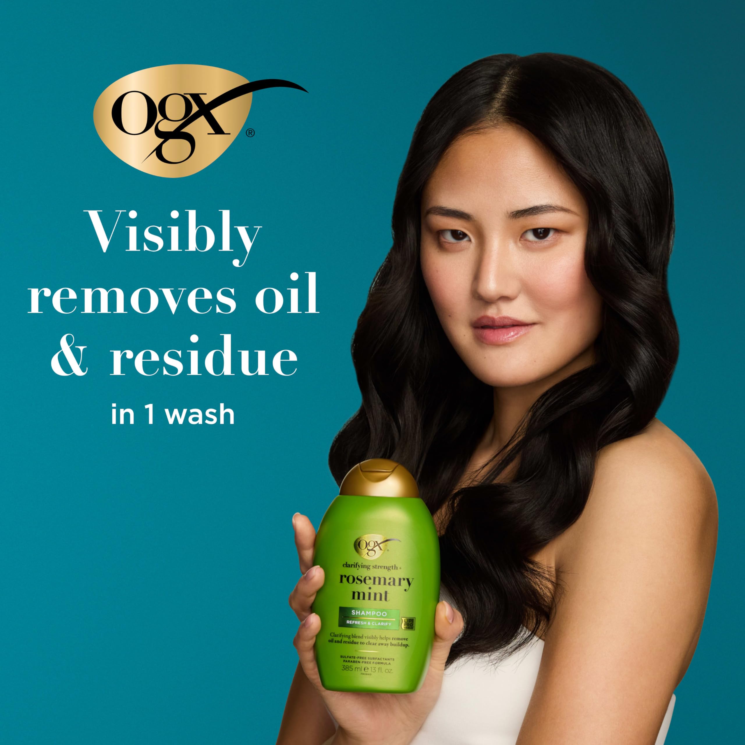 Rosemary Mint Clarifying Shampoo for Oily Hair