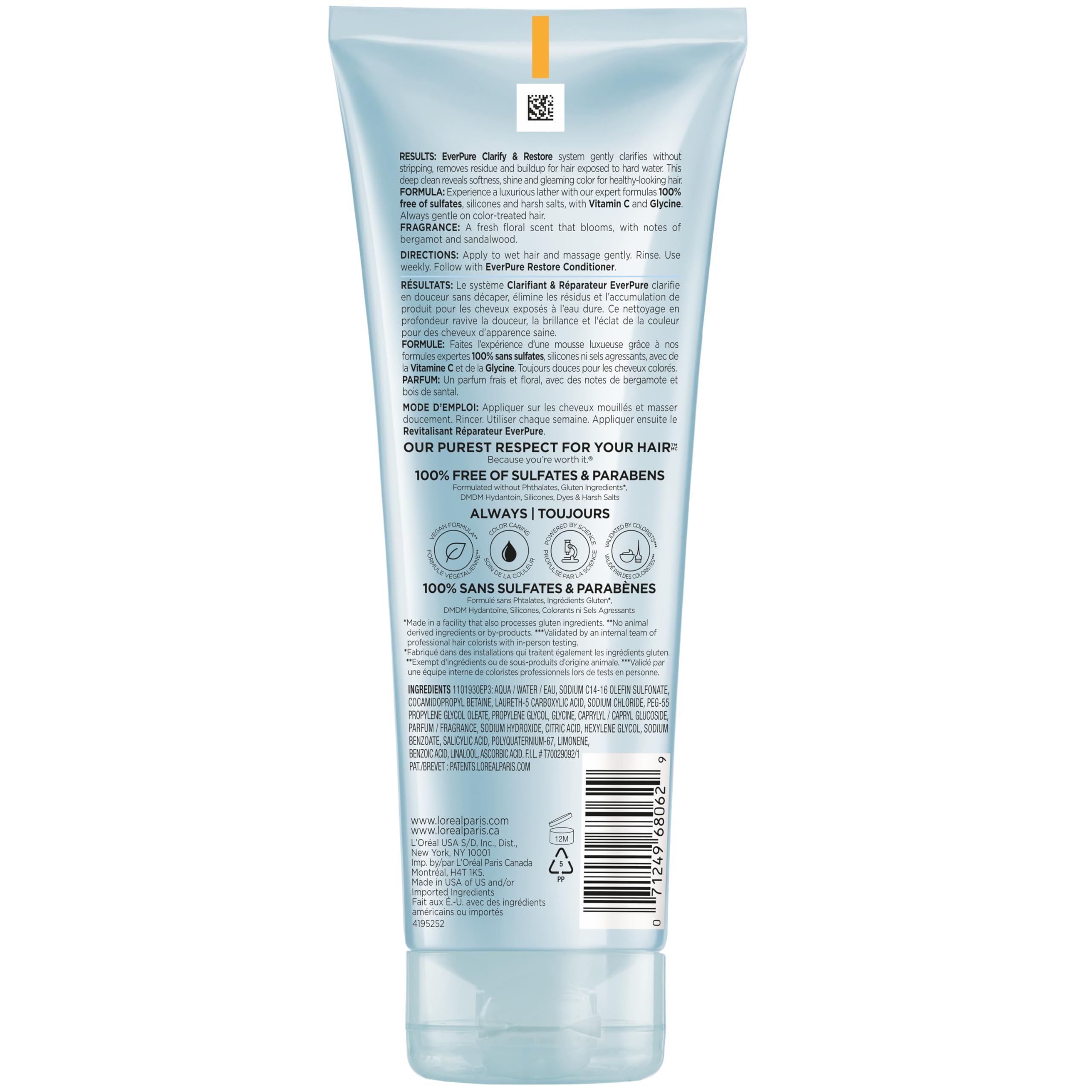 Sulfate-Free Clarifying Shampoo for Buildup Care