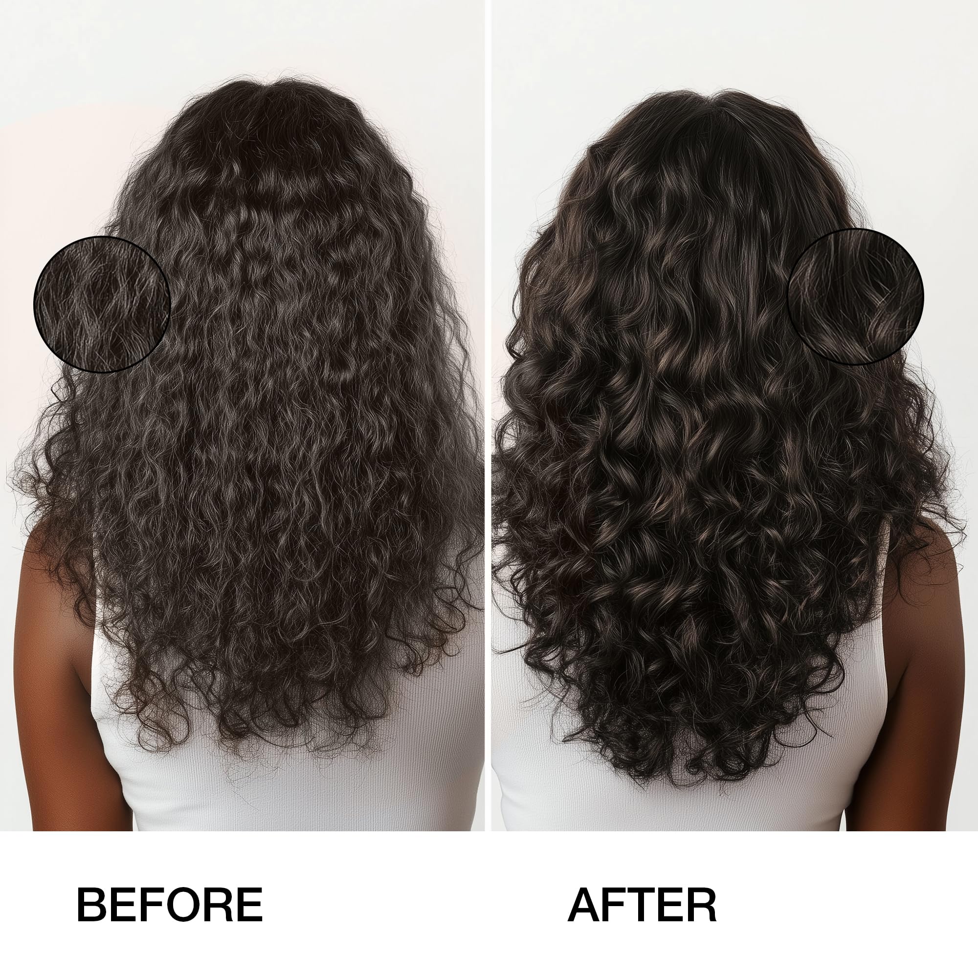 Argan Oil Anti-Frizz Hair Serum for Smooth Hair