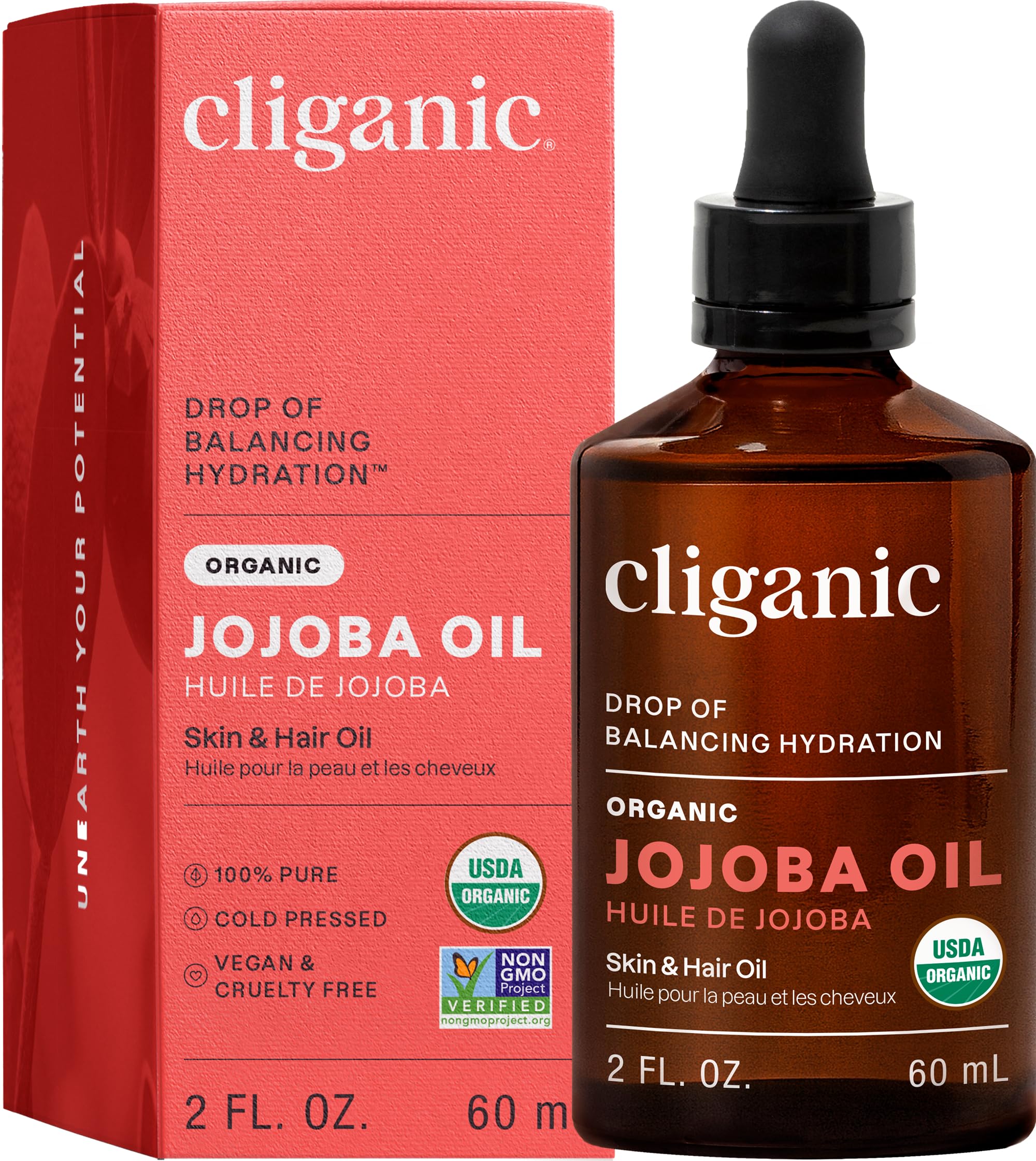 Organic Jojoba Oil Jug