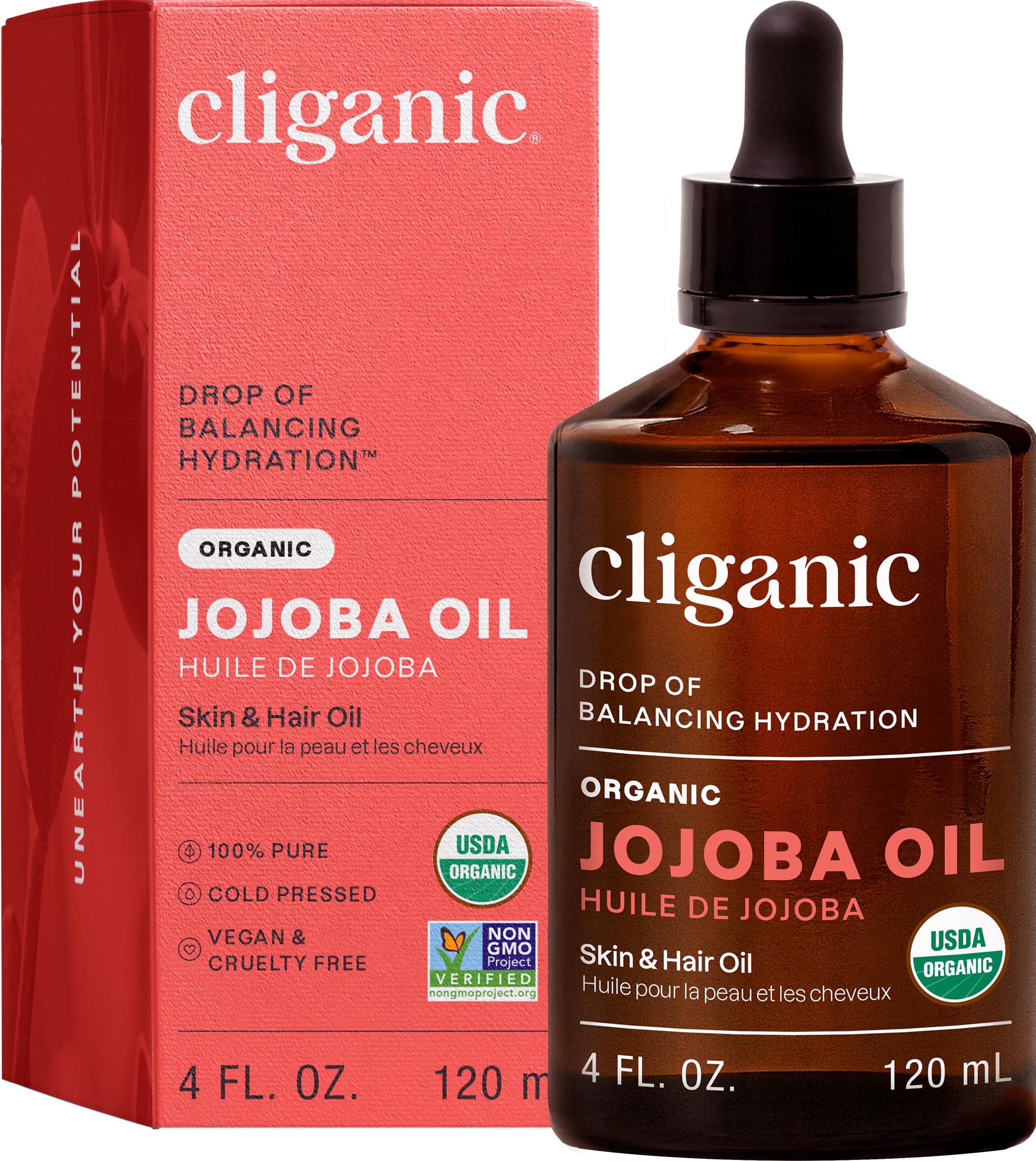 Organic Jojoba Oil Jug